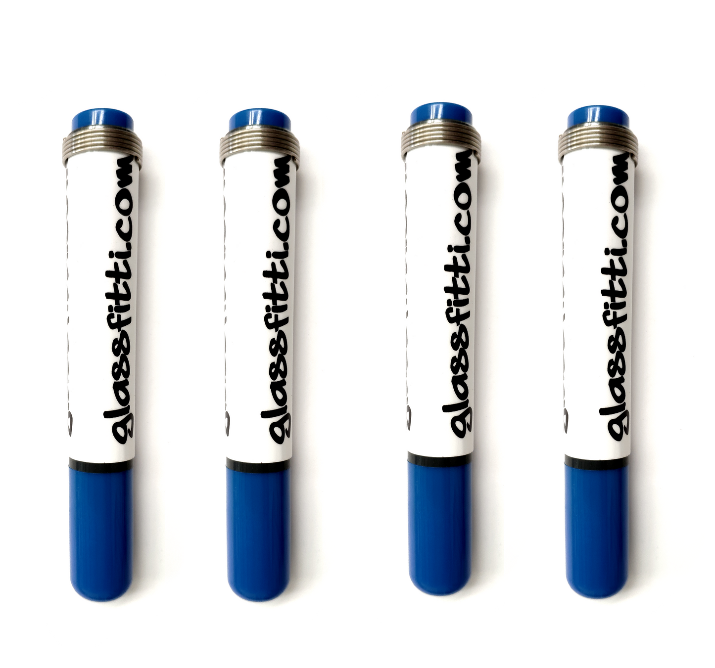 Glassfitti Markers - All Blue (Pack of 4)