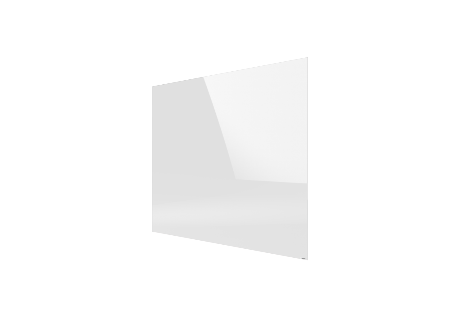 Glassfitti Wall Mounted Glass Magnetic Whiteboard 1500x1000mm