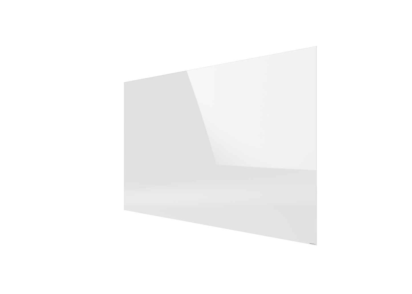 Glassfitti Wall Mounted Glass Magnetic Whiteboard 2000x1000mm